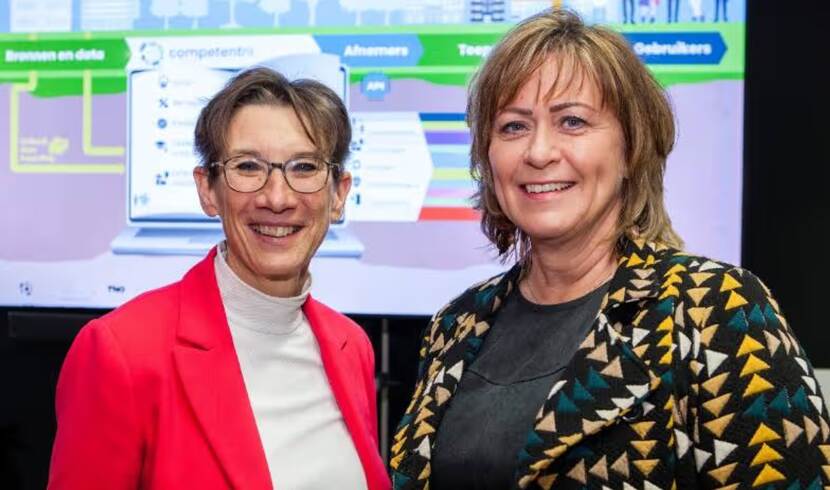 Janneke Voltman en Helga Ultzen